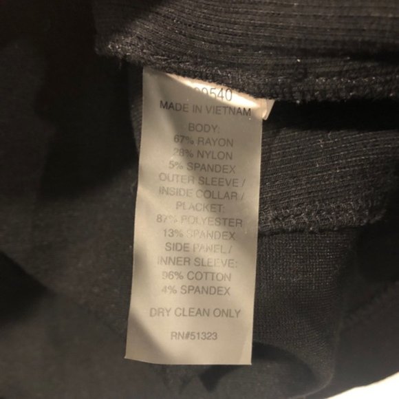 Two by Vince Camuto Assymetrical Zip Moto Jacket S - Picture 7 of 11